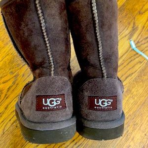 Dark Chocolate UGG winter classic II boots